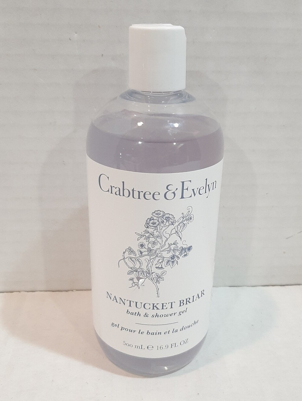 Crabtree & Evelyn Nantucket Briar Bath & Shower Gel 16.9 oz New Discontinued